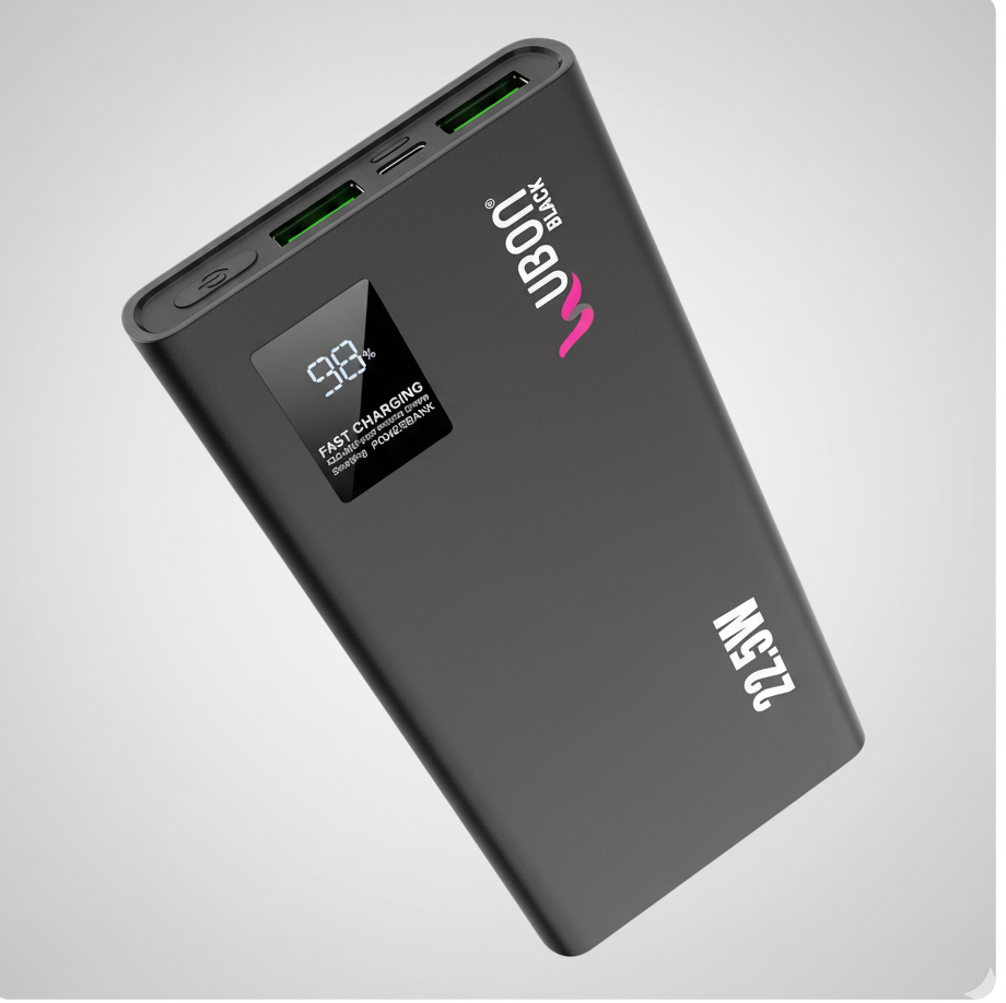 10000 mAh Power Bank - Portable Charger With Fast Charging & Long Battery Life