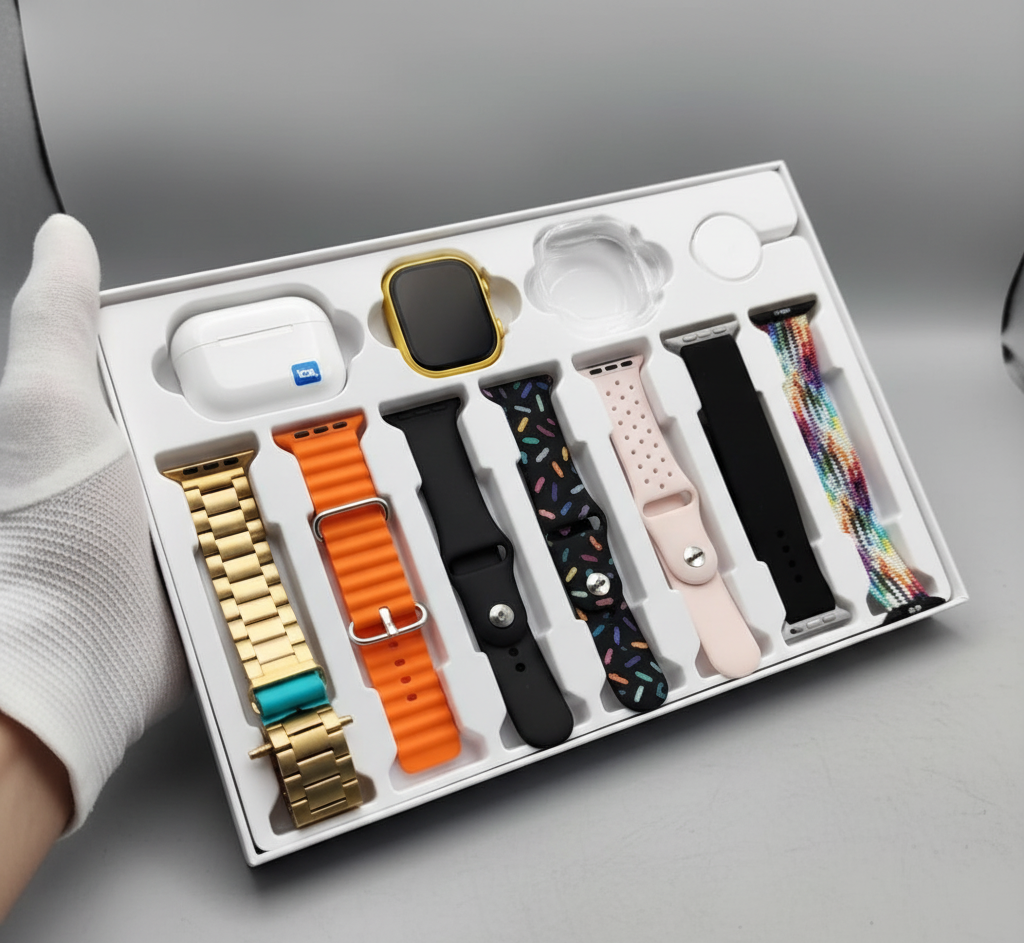 Ultra Max Smartwatch - Fitness Tracking Watch With Bluetooth Calling & Wireless Charging