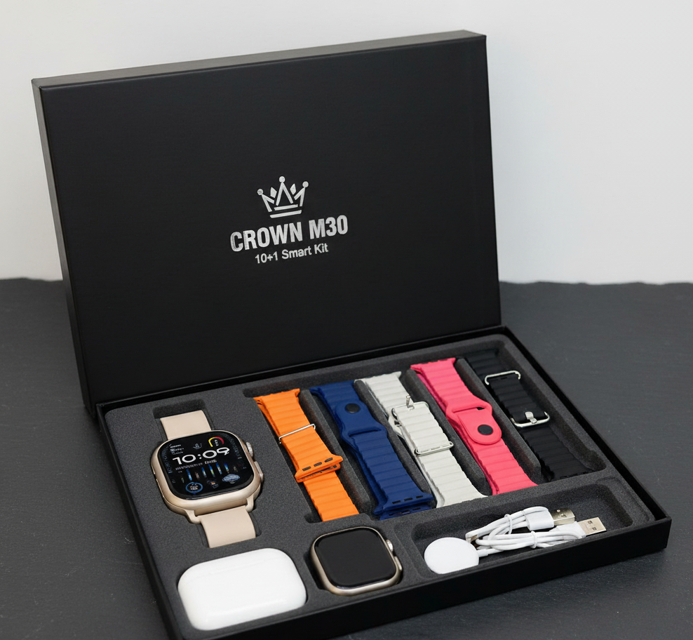 M30 Smartwatch – Fitness Tracker With Heart Rate Monitor & Sleep Tracking Watch