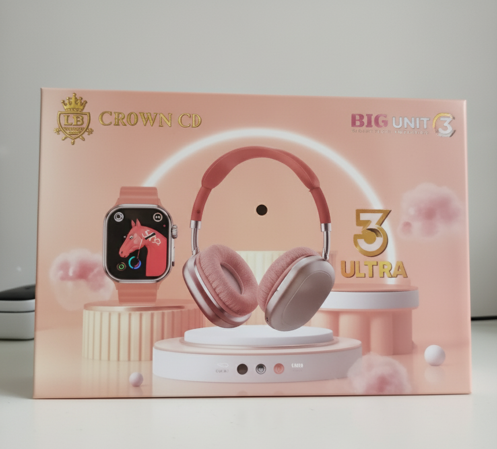 Crown C9 Smartwatch – Water Resistant Fitness Tracker With Heart Rate Monitor