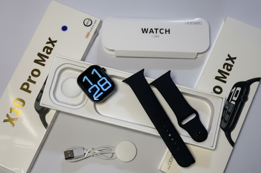 X10 Pro Max Smartwatch – Waterproof Multi-Sport Fitness Tracking Watch