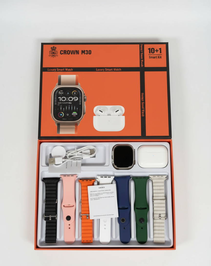 M30 Smartwatch – Fitness Tracker With Heart Rate Monitor & Sleep Tracking Watch