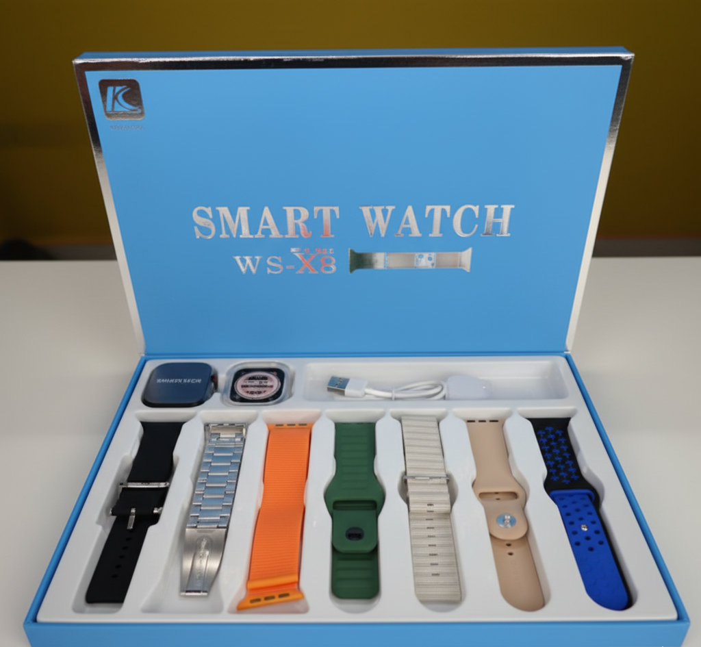 Smartwatch Watch 9 Max – Fitness Tracker With Heart Rate Monitor & Long Battery Life