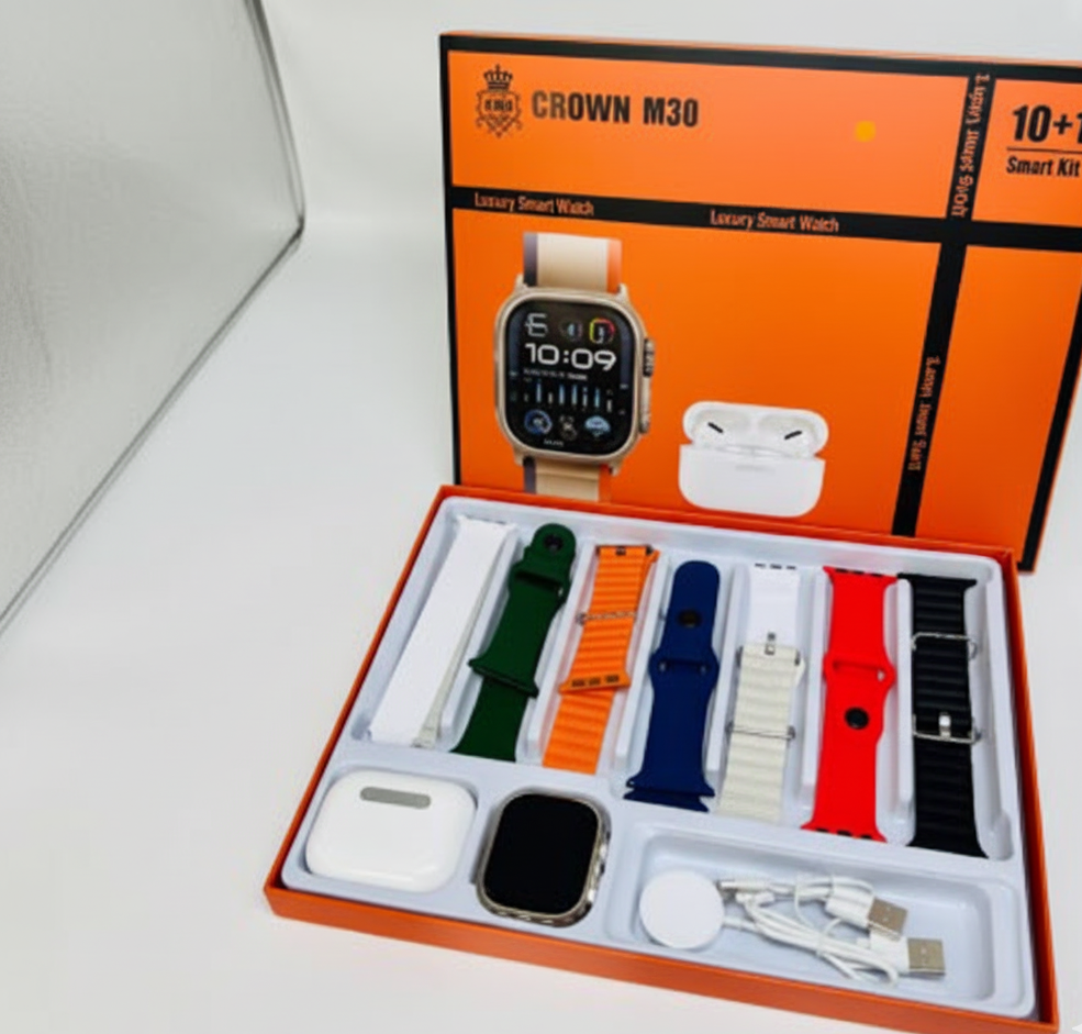 M30 Smartwatch – Fitness Tracker With Heart Rate Monitor & Sleep Tracking Watch